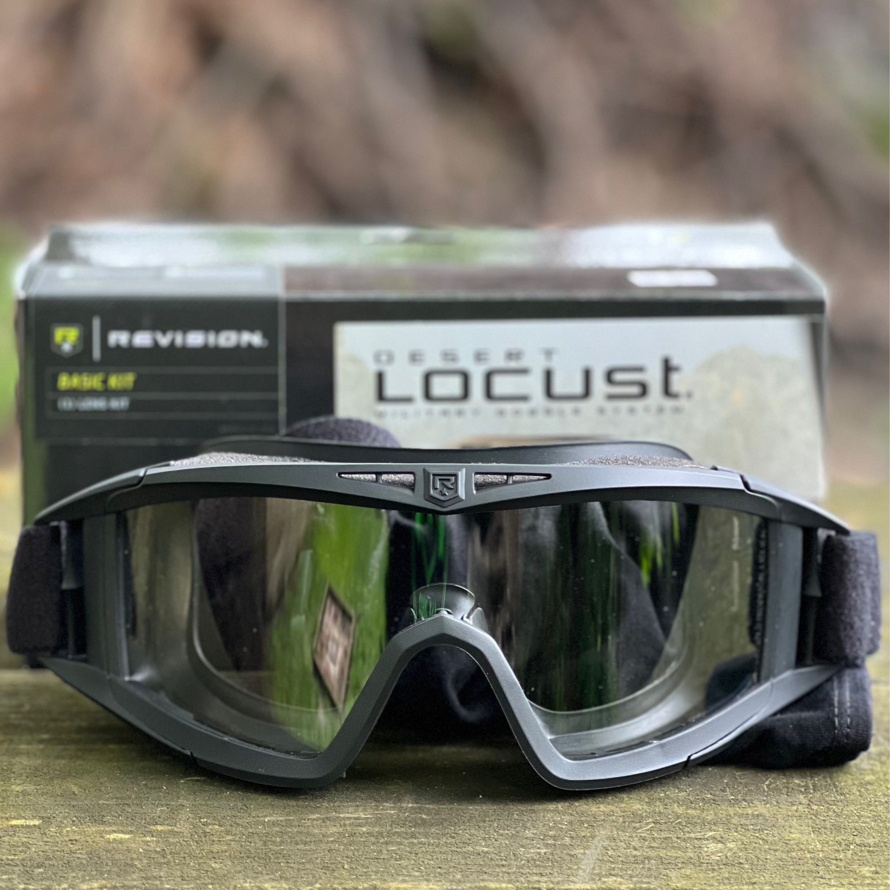 REVISION Military Desert Deluxe Lunettes de protection Locust Tan