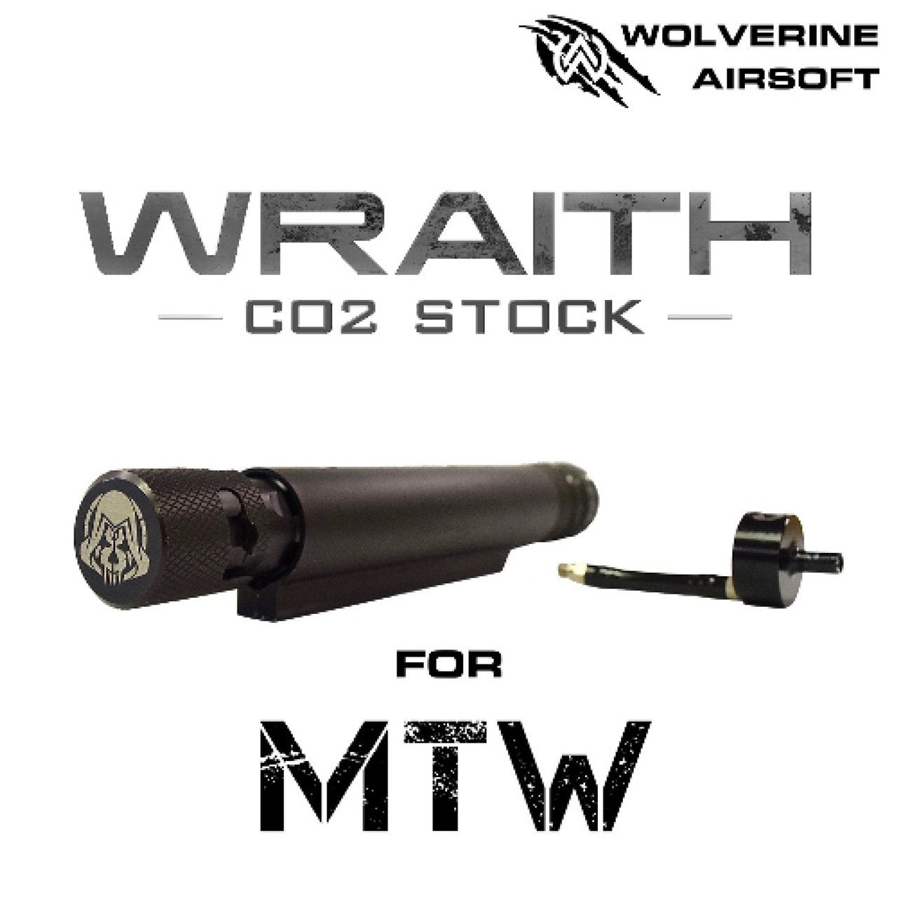 Wolverine Airsoft WRAITH CO2 Stock for MTW 33g CO2 Nomad Milsim LLC